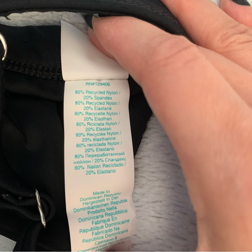 Black Triangle Bikini Set - image 5